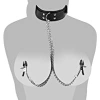 Utimi SM Sex Herramienta Collar y Alicates de Mama para Erótico Juegos
